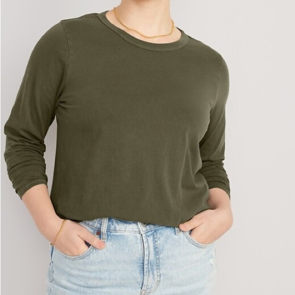Old Navy Women’s Olive Green Shirt